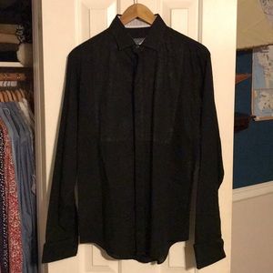 Classic, sheer party shirt by ZARA